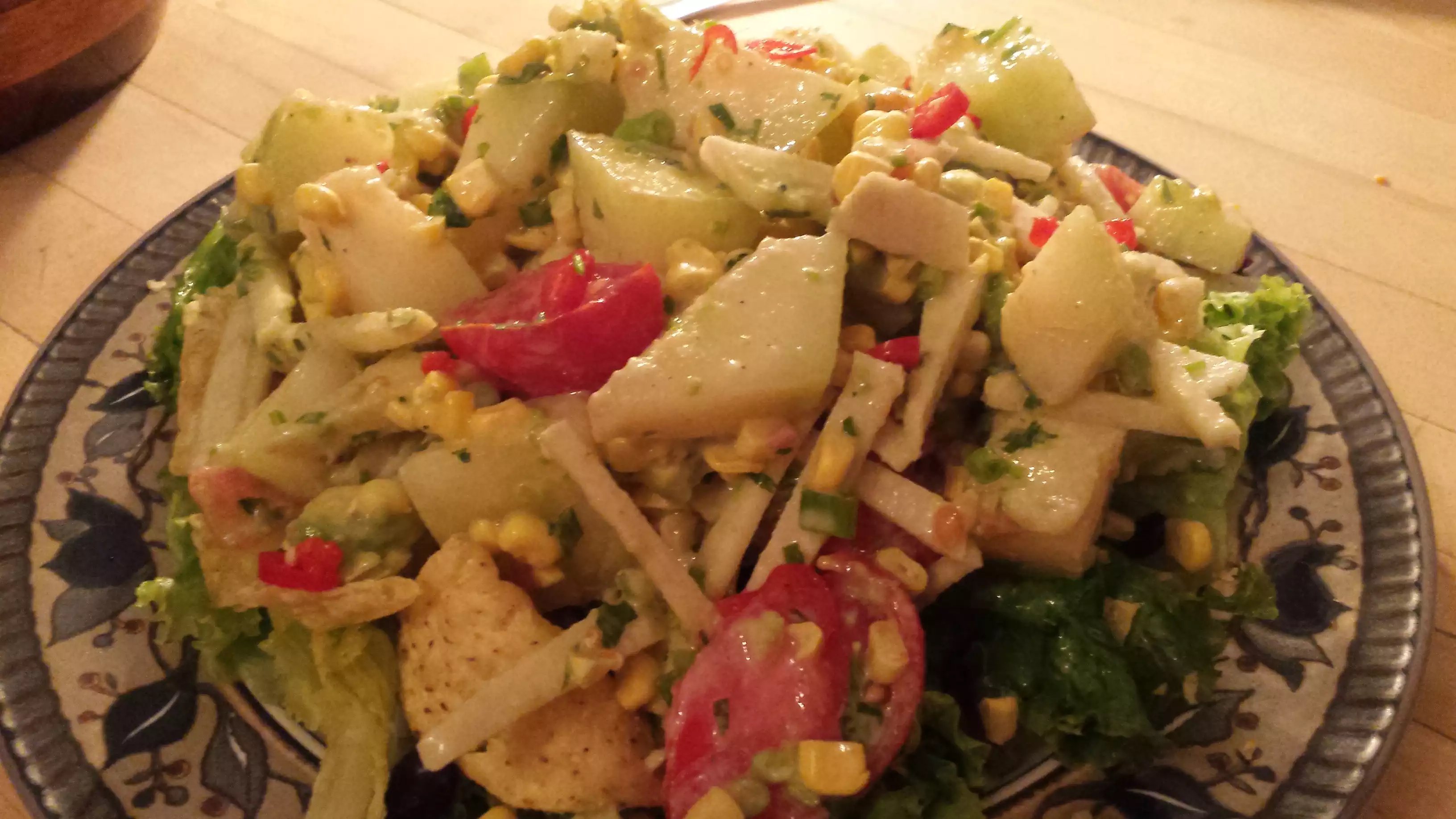 Fresh, crisp southwest salad - Digestables